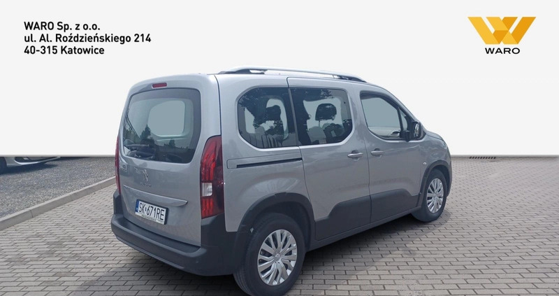 Peugeot Rifter cena 79900 przebieg: 51743, rok produkcji 2019 z Mrocza małe 326